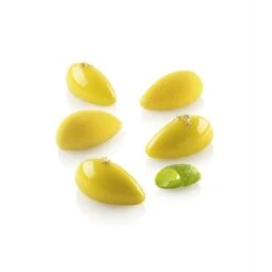 QUENELLE 10 Stampo In Silicone 20 Impronte 4,4x2,1cm H2cm Silikomart