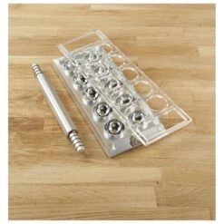 Ravioli Tablet Argento Tavoletta Per 10 Ravioli Da 5x5cm C/mattarello Incluso Marcato -Peroni Kitchen Negozio ravioli tablet marcato 1