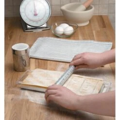 Ravioli Tablet Argento Tavoletta Per 10 Ravioli Da 5x5cm C/mattarello Incluso Marcato -Peroni Kitchen Negozio ravioli tablet marcato 3