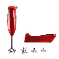Bamix Cordless Plus Rosso Frullatore Ad Immersione Senza Fili 200W BX CLPL RD