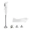 Bamix Cordless Pro Bianco Frullatore Ad Immersione Senza Fili 200W BX CLPR WH