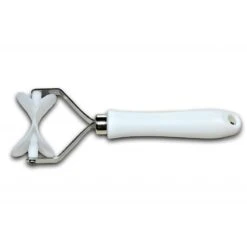 ROTELLA TAGLIA PASTA 2 ROTONDI LISCI 56 MM MANICO IN PLASTICA