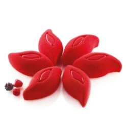 RUBEN 140 Stampo In Silicone 6 Impronte 10,7x5,4cm H4,3cm + Cutter Silikomart