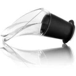 Tappo Versatore Vino Salvagoccia Crystal - Set 2 Pz Vacu Vin -Peroni Kitchen Negozio s goccia vacukristal c 2 1