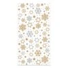 Bustine In Plastica WHITE CHRISTMAS 12,5x24cm - Conf 20 Pezzi Decora
