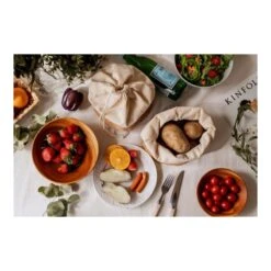 Sacchetto Portapane In Cotone E Sughero L Ø24cm H25cm Beige Nuts Innovations -Peroni Kitchen Negozio sacchetto portapane in cotone e sughero l 24x25cm beige nuts innovations 3