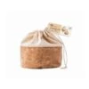 Sacchetto Portapane In Cotone E Sughero M Ø20cm H22cm Beige Nuts Innovations