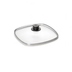 Woll Coperchio Universale Quadrato 28x28cm In Vetro Temperato