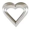 Cornice Inox Cuore H4,5cm - Varie Dimensioni Decora