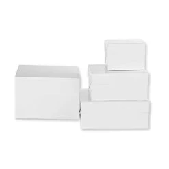 Scatola Per Dolci Quadrata Con Coperchio - Varie Misure