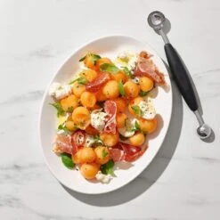 Scavino Doppio In Acciaio Inox Per Melone/anguria Oxo Good Grips -Peroni Kitchen Negozio scavino anguria e melone 4