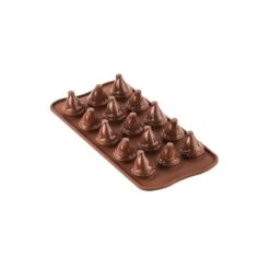MR&MRS BROWN SCG056 Stampo In Silicone 15 Cioccolatini Ø2,5cm H4cm Silikomart -Peroni Kitchen Negozio scg056 3d mrmrs brown stampo in silicone n15 25 h 40mm 3