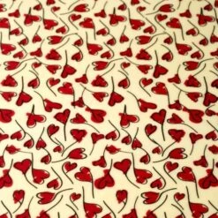 SD225SB Serigrafia A Cuori Rosso E Nero Per Cioccolato - 30 Fogli Pavoni