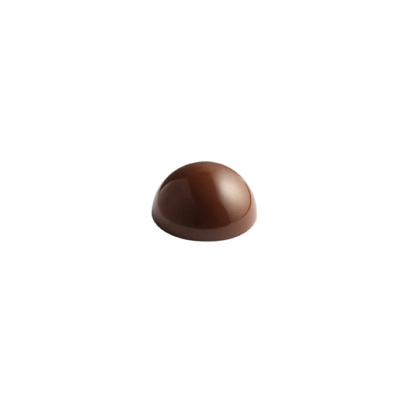 SEMISFERE PC5024 Stampo In Policarbonato Pralina Di Cioccolato 6 Impronte Ø6,5cm H3,25cm Pavoni 1 SEMISFERE PC5024 Stampo In Policarbonato Pralina Di Cioccolato 6 Impronte Ø6,5cm H3,25cm Pavoni