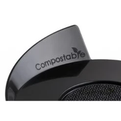 Set 100 Vassoi Compostabili Monoporzione Rotondi Ø8,6cm Neri Silikomart -Peroni Kitchen Negozio set 100 vassoi compostabili monoporzione rotondi silikomart 2