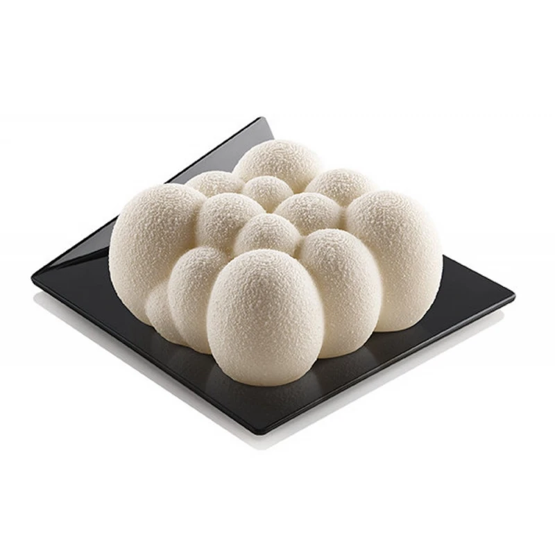 Set 100 Vassoi Monoporzione Quadrati 8,3x8,3cm In Plastica Nera Silikomart 2 Set 100 Vassoi Monoporzione Quadrati 8,3x8,3cm In Plastica Nera Silikomart - immagine 2