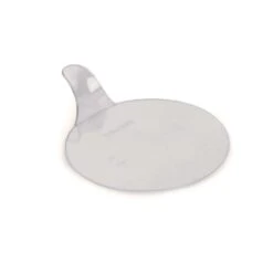 Set 50 Vassoi Monoporzione Rotondi Ø8cm Trasparenti VP3TR Pavoni