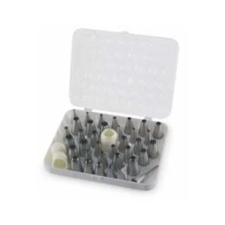 Set Di Bocchette Grandi In Acciaio Inox - 36 Pezzi Silikomart