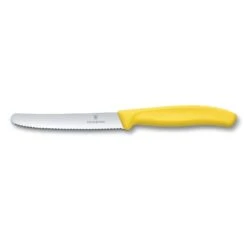 Set Di 6 Coltelli Da Tavola Lama Ondulata 11cm Multicolor Swiss Classic Victorinox -Peroni Kitchen Negozio set coltelli da tavola swiss classic lama ondulata 6 colori 4