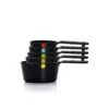 Set Di Misurini In Plastica Nera 6 Pezzi Oxo Good Grips