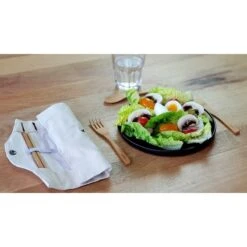 Set Di Posate In Bambù Con Sacchetto Porta Posate Cookut -Peroni Kitchen Negozio set di posate in bamboo con porta posate cookut 5