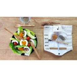 Set Di Posate In Bambù Con Sacchetto Porta Posate Cookut -Peroni Kitchen Negozio set di posate in bamboo con porta posate cookut 6