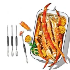 Set Di Forchettine Per Frutti Di Mare - 4 Pz Oxo Good Grips 11 Set Di Forchettine Per Frutti Di Mare - 4 Pz Oxo Good Grips -Peroni Kitchen Negozio set forchettine frutti di mare 4 pz oxo 4