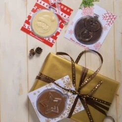CHRISTMAS CARDS - Cartoline Regalo Al Cioccolato Set 16 Pz Decora -Peroni Kitchen Negozio set home made christmas cards 16 pezzi 2
