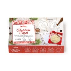 CHRISTMAS CARDS - Cartoline Regalo Al Cioccolato Set 16 Pz Decora -Peroni Kitchen Negozio set home made christmas cards 16 pezzi 3