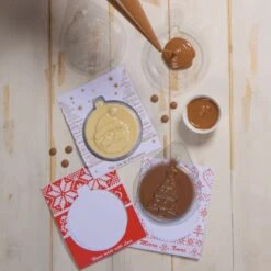 CHRISTMAS CARDS - Cartoline Regalo Al Cioccolato Set 16 Pz Decora -Peroni Kitchen Negozio set home made christmas cards 16 pezzi 7