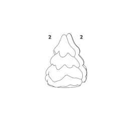 ALBERO SNOW TREE KT191 Stampo Termoformato Per Cioccolato Kit 2 Alberi Di Natale 200gr Pavoni -Peroni Kitchen Negozio snow tree kt191 stampo termoformato per cioccolato kit 2 alberi di natale pavoni 2