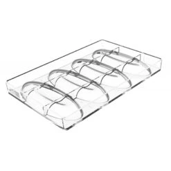 SOGNO T CH044 Stampo In Tritan Tavoletta Di Cioccolato 4 Impronte 15,6x5,8cm H1,4cm Silikomart -Peroni Kitchen Negozio sogno t ch044 stampo in tritan 4 tavolette di cioccolato silikomart 2