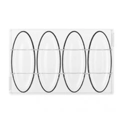 SOGNO T CH044 Stampo In Tritan Tavoletta Di Cioccolato 4 Impronte 15,6x5,8cm H1,4cm Silikomart -Peroni Kitchen Negozio sogno t ch044 stampo in tritan 4 tavolette di cioccolato silikomart 3