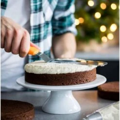 Spatola Piatta Con Scalino 24cm Con Lama In Acciaio Inox Decora -Peroni Kitchen Negozio spatola angolare 24 cm 3