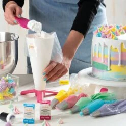 Spatola Tarocco Liscia Stondata In Plastica Fucsia - Conf 2 Pz Decora -Peroni Kitchen Negozio spatola leccapiatti conf 2 pz decora 2