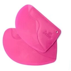 Spatola Tarocco Liscia Stondata In Plastica Fucsia - Conf 2 Pz Decora