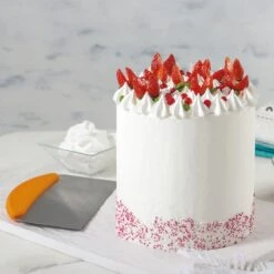 Spatola Decorativa Liscia In Acciaio 22,5x11cm Decora 5 Spatola Decorativa Liscia In Acciaio 22,5x11cm Decora -Peroni Kitchen Negozio spatola liscia in acciaio per decorazioni 225 x 11 cm decora 2