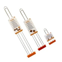 Spillone Per Lievitati 4 Punte 22cm In Acciaio Inox Decora -Peroni Kitchen Negozio spillone per lievitati 4 punte 22cm in acciaio inox decora 2