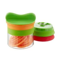 Affettaverdure A Spirale Manuale A 3 Lame Oxo Good Grips -Peroni Kitchen Negozio spiralizzatore manuale a 3 lame 3