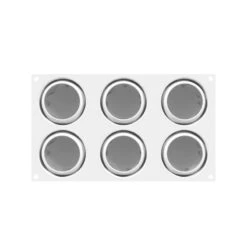SPLASH110 Stampo In Silicone 6 Impronte Ø7,1cm H3,6cm Silikomart -Peroni Kitchen Negozio splash110 stampo in silicone silikomart 3