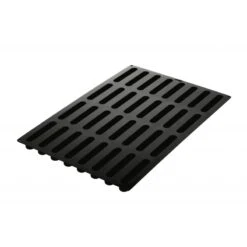 SQ078 FASHION CAKE Stampo In Silicone 32 Impronte 13x2,5cm H2,5cm 60x40 Silikomart -Peroni Kitchen Negozio sq078 fashion cake stampo in silicone 32 impronte 13x25cm silikomart 2