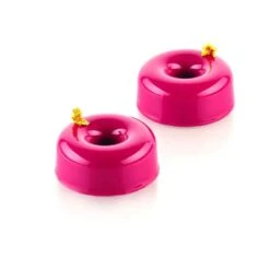 SQ094 MID DONUTS Stampo In Silicone 28 Impronte Ø7cm H3,2cm 60x40 Silikomart