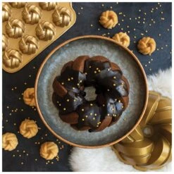 Stampo ANNIVERSARY BRAIDED BUNDT PAN Ø27cm H10,1cm NW95577 12 Cups Nordic Ware -Peroni Kitchen Negozio stampo anniversary braided bundt pan nw95577 nordic ware 9