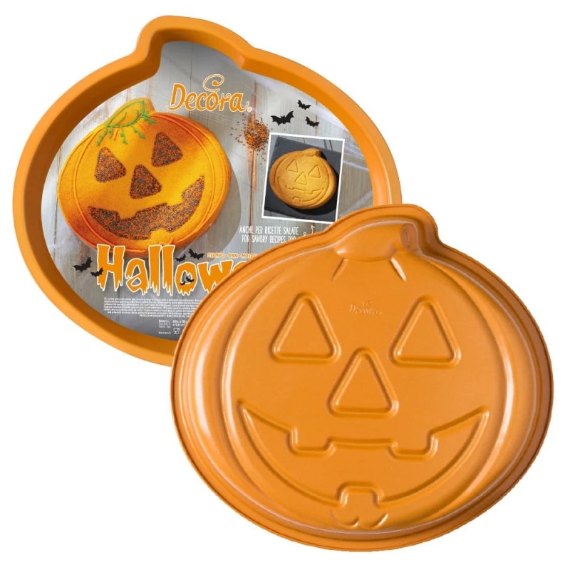 Stampo ZUCCA In Alluminio Antiaderente Ø30cm H5cm Decora 1 Stampo ZUCCA In Alluminio Antiaderente Ø30cm H5cm Decora