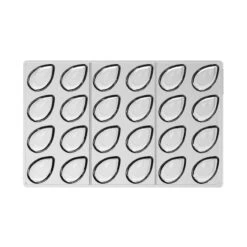 AURORA P CH047 Stampo In Tritan Pralina Di Cioccolato 24 Impronte 4x2,5cm H1,7cm Silikomart 5 AURORA P CH047 Stampo In Tritan Pralina Di Cioccolato 24 Impronte 4x2,5cm H1,7cm Silikomart -Peroni Kitchen Negozio stampo aurora p silikomart ch047 tritan 2