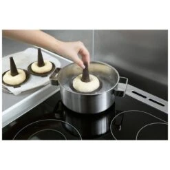 Lekue Stampo Per Bagel In Silicone Marrone Conf. 6 Pz Lékué -Peroni Kitchen Negozio stampo bagel 6