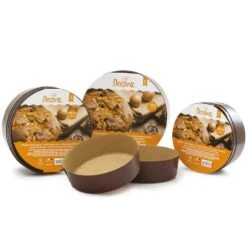 Stampo Basso 1Kg In Carta Ø21cm H7cm - Conf 5 Pz Decora -Peroni Kitchen Negozio stampo basso 1kg in carta o21cm h7cm conf 5 pz decora 2