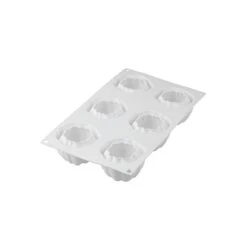 BLOOM120 Stampo In Silicone 6 Impronte Ø6,8cm H5,2cm Silikomart -Peroni Kitchen Negozio stampo bloom 120 3