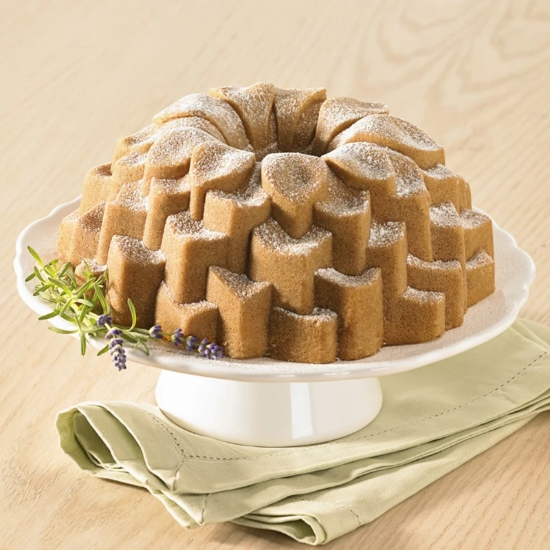 Stampo BLOSSOM BUNDT PAN Ø26,1cm H9,6cm NW87537 Nordic Ware 2 Stampo BLOSSOM BUNDT PAN Ø26,1cm H9,6cm NW87537 Nordic Ware - immagine 2