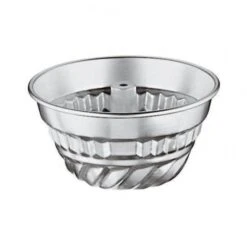 Stampo Budino Americano Con Tubo In Alluminio Ø18cm H10,5cm Paderno